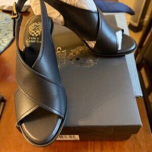 Vince Camuto Famla black sandals